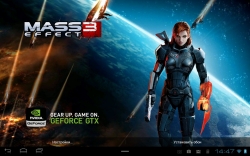 Mass Effect 3 Live Wallpaper from NVidia