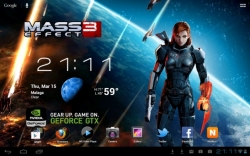 Mass Effect 3 Live Wallpaper from NVidia