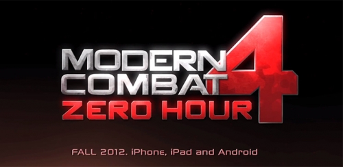 Modern Combat 4: ZERO HOUR -   