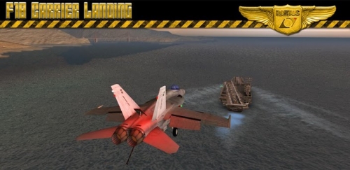 F18 Carrier Landing    