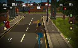 PaperBoy: Infinite bicycle ride