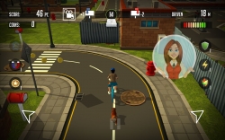 PaperBoy: Infinite bicycle ride