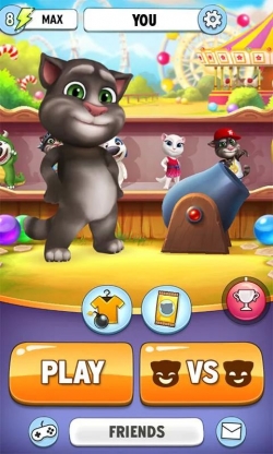 Talking Tom Bubble Shooter