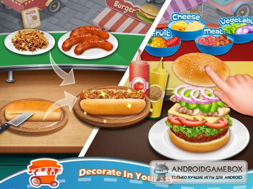 Street Food Stand Cooking Game
